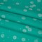 1 Yard Mint Snow Textured Circles and Spots Printed Quilting Cotton Fabric
